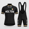 Molteni Black Retro Cycling Jersey Set Retro Cycling Set- Retro Peloton