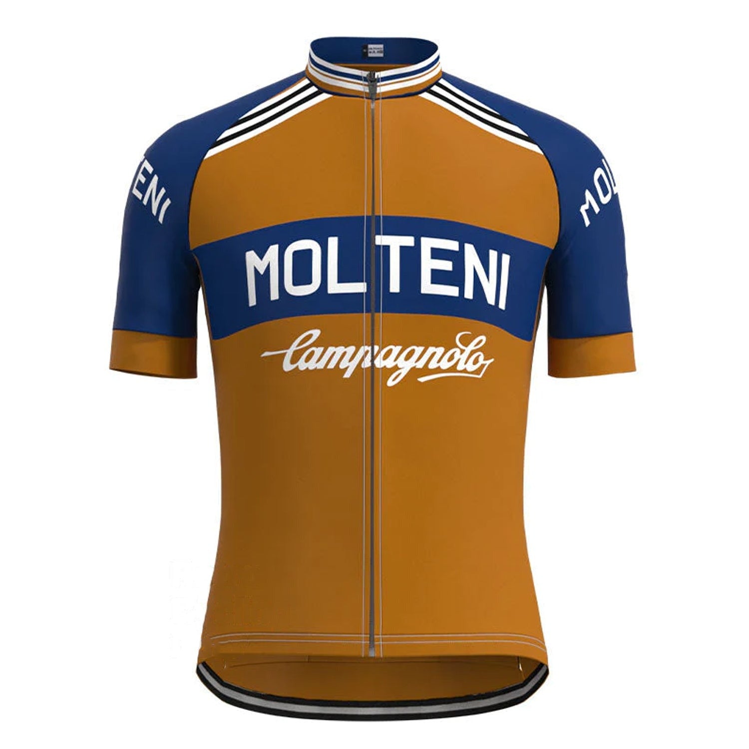 Molteni Brown Retro Cycling Jersey Retro Cycling Jersey - Retro Peloton