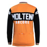Molteni Deluxe Merino Wool Blend - Long Sleeve Retro Cycling Jersey Retro Wool Cycling Jersey - Retro Peloton
