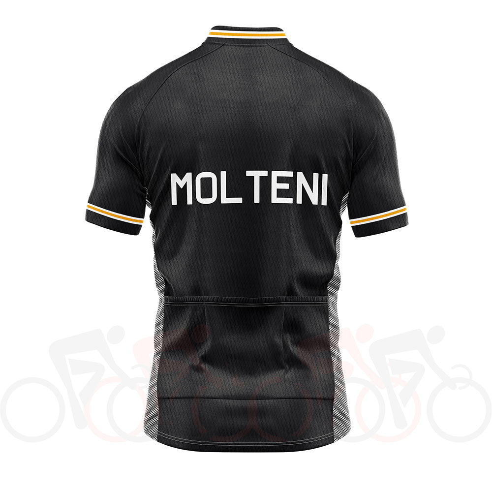 Molteni Short Sleeve Retro Cycling Jersey Retro Cycling Jersey - Retro Peloton