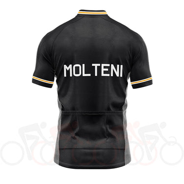 Molteni Short Sleeve Retro Cycling Jersey Retro Cycling Jersey - Retro Peloton