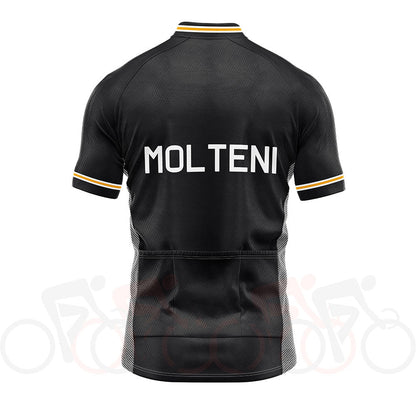 Molteni Short Sleeve Retro Cycling Jersey Retro Cycling Jersey - Retro Peloton