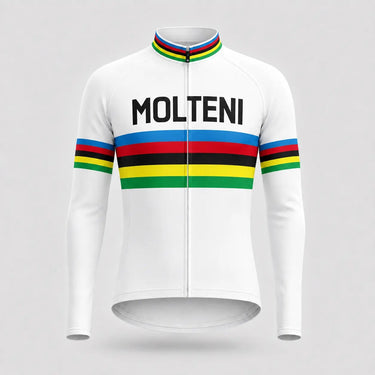 Molteni World Champion Retro Cycling Jersey - Merckx 1971 Retro Cycling Jersey- Retro Peloton
