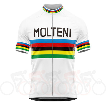 Molteni World Champion Retro Cycling Jersey - Merckx Retro Cycling Jersey - Retro Peloton