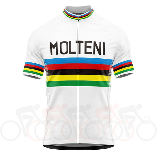 Molteni World Champion Retro Cycling Jersey - Merckx Retro Cycling Jersey - Retro Peloton