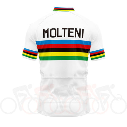 Molteni World Champion Retro Cycling Jersey - Merckx Retro Cycling Jersey - Retro Peloton