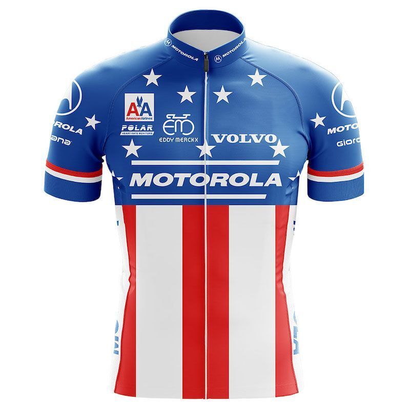 Motorola Champion USA Retro Cycling Jersey Retro Cycling Jersey - Retro Peloton