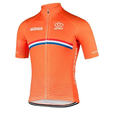 Netherlands Cycling Team Retro Cycling Jersey Set Retro Cycling Set- Retro Peloton