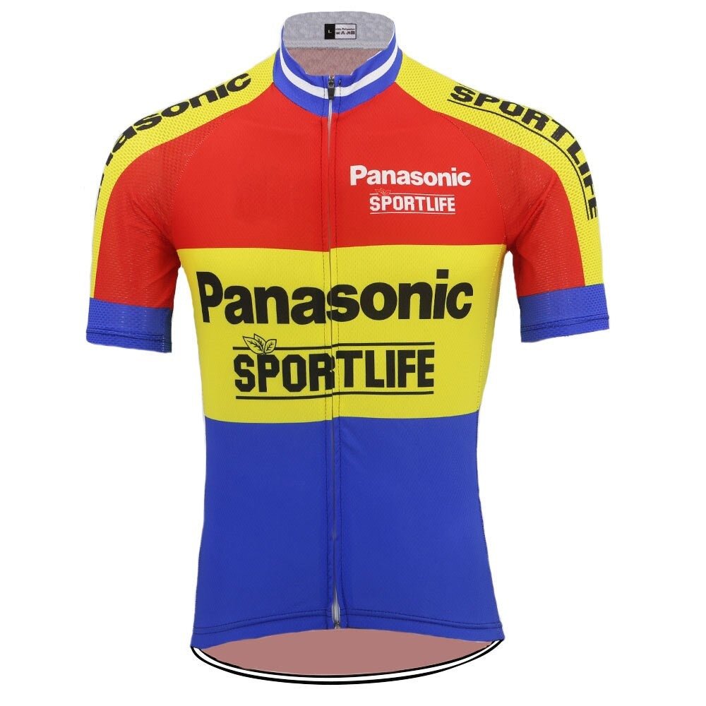 Panasonic Sportlife Retro Cycling Jersey Retro Cycling Jersey - Retro Peloton