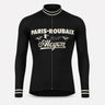 Paris-Roubaix Alcyon Classic Retro Cycling Jersey - Black Retro Cycling Jersey- Retro Peloton
