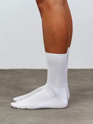 Permanent White Socks Socks - Retro Peloton
