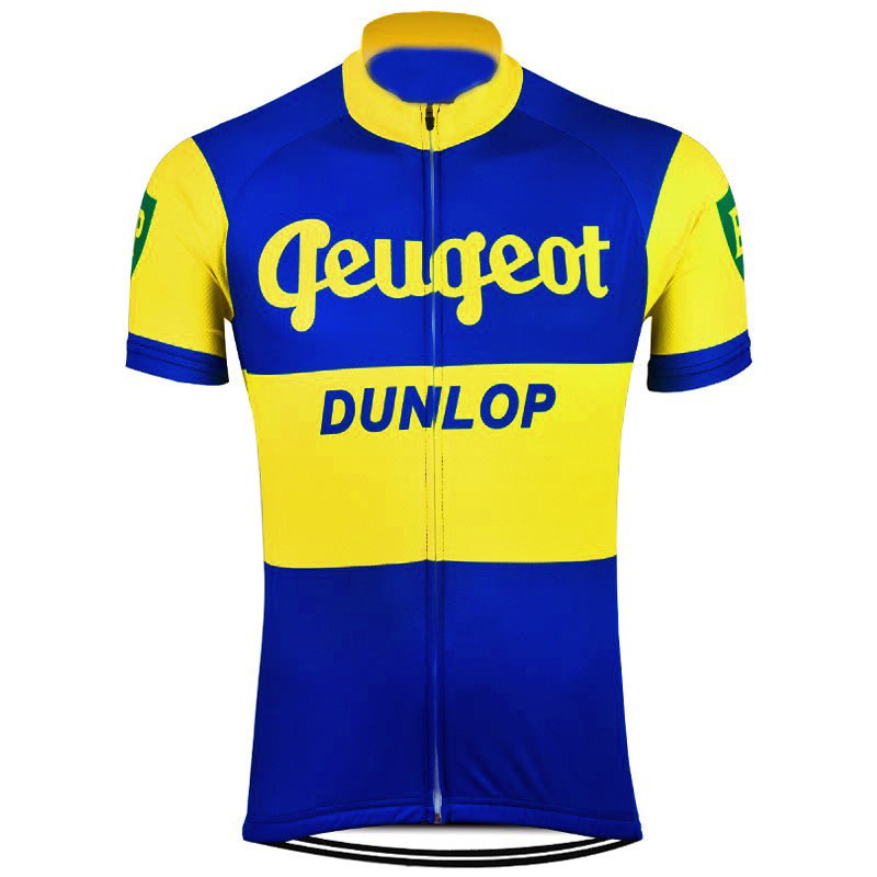 Peugeot BP Dunlop Retro Cycling Jersey Retro Cycling Jersey - Retro Peloton