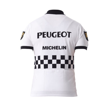 Peugeot BP Merino Wool Blend - Retro Cycling Jersey Retro Wool Cycling Jersey- Retro Peloton
