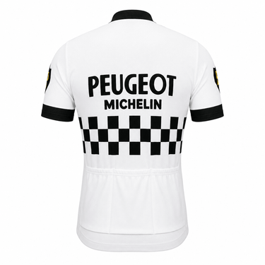 Peugeot BP Michelin Retro Cycling Jersey Retro Cycling Jersey - Retro Peloton