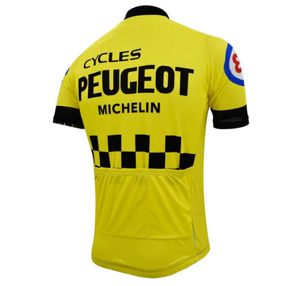 Peugeot Esso Michelin Retro Cycling Jersey Set Retro Cycling Set- Retro Peloton