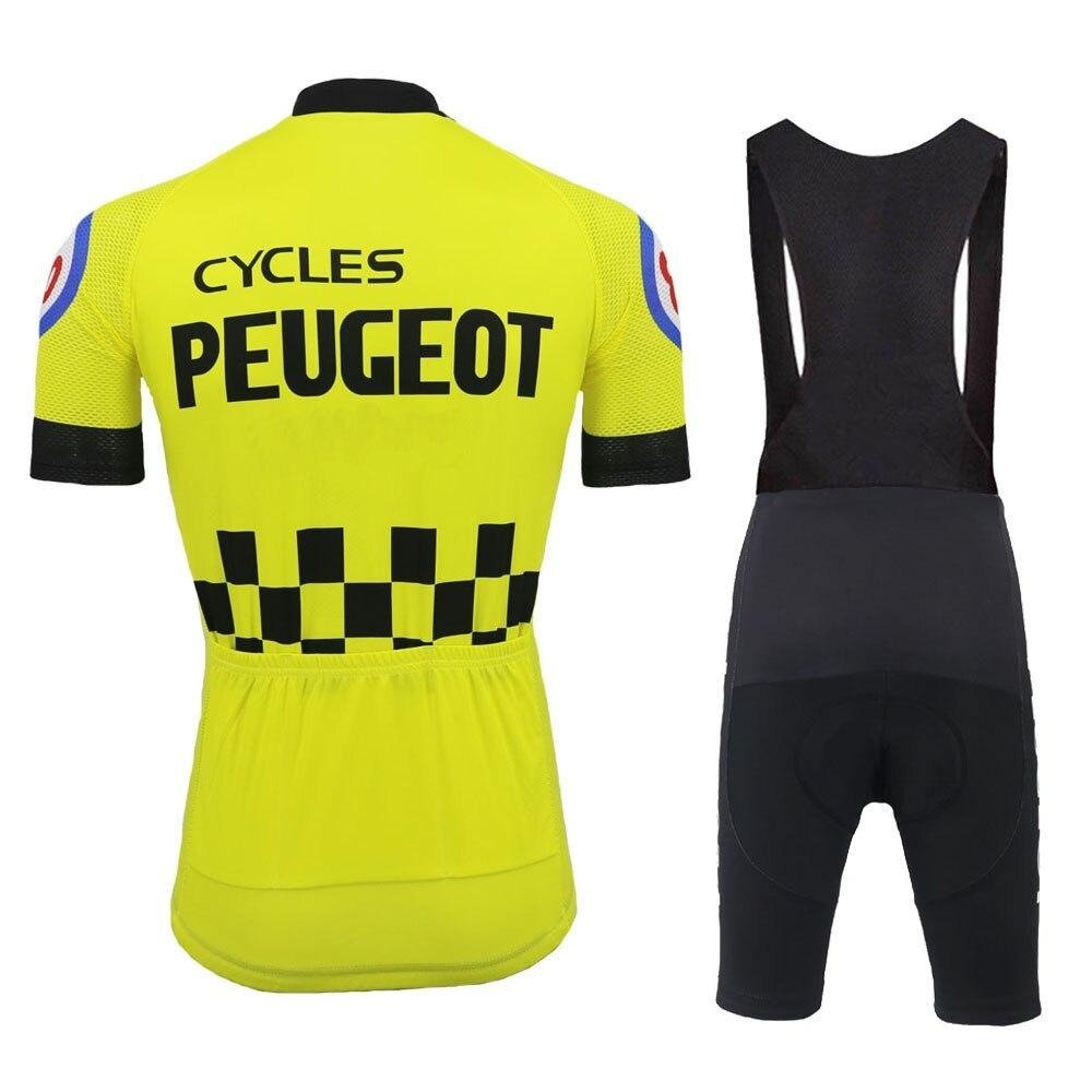maillot cyclisme vintage Peugeot Michelin Esso. Taille 3 maillot cyclisme vintage Peugeot Michelin Esso. Taille 3