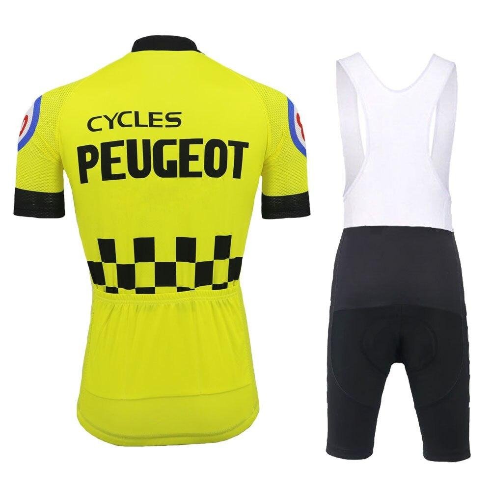 Peugeot Esso Michelin Retro Cycling Jersey Set Retro Cycling Set- Retro Peloton