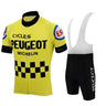Peugeot Esso Michelin Retro Cycling Jersey Set Retro Cycling Set- Retro Peloton