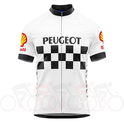 Peugeot Shell Retro Cycling Jersey Retro Cycling Jersey - Retro Peloton