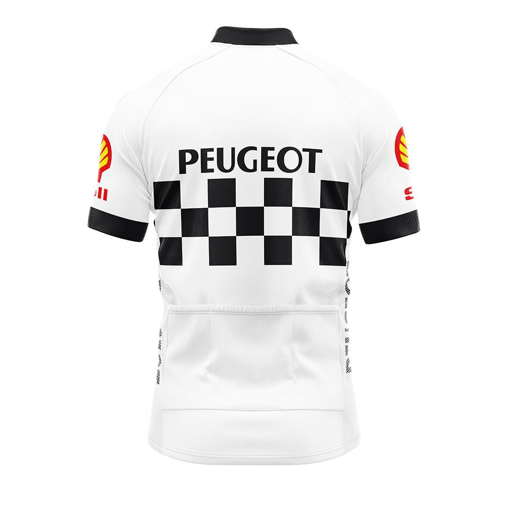 Maillot cycliste vintage - Cuissard de cyclisme Peugeot long - REDTED Maillot cycliste vintage - Cuissard de cyclisme Peugeot long - REDTED
