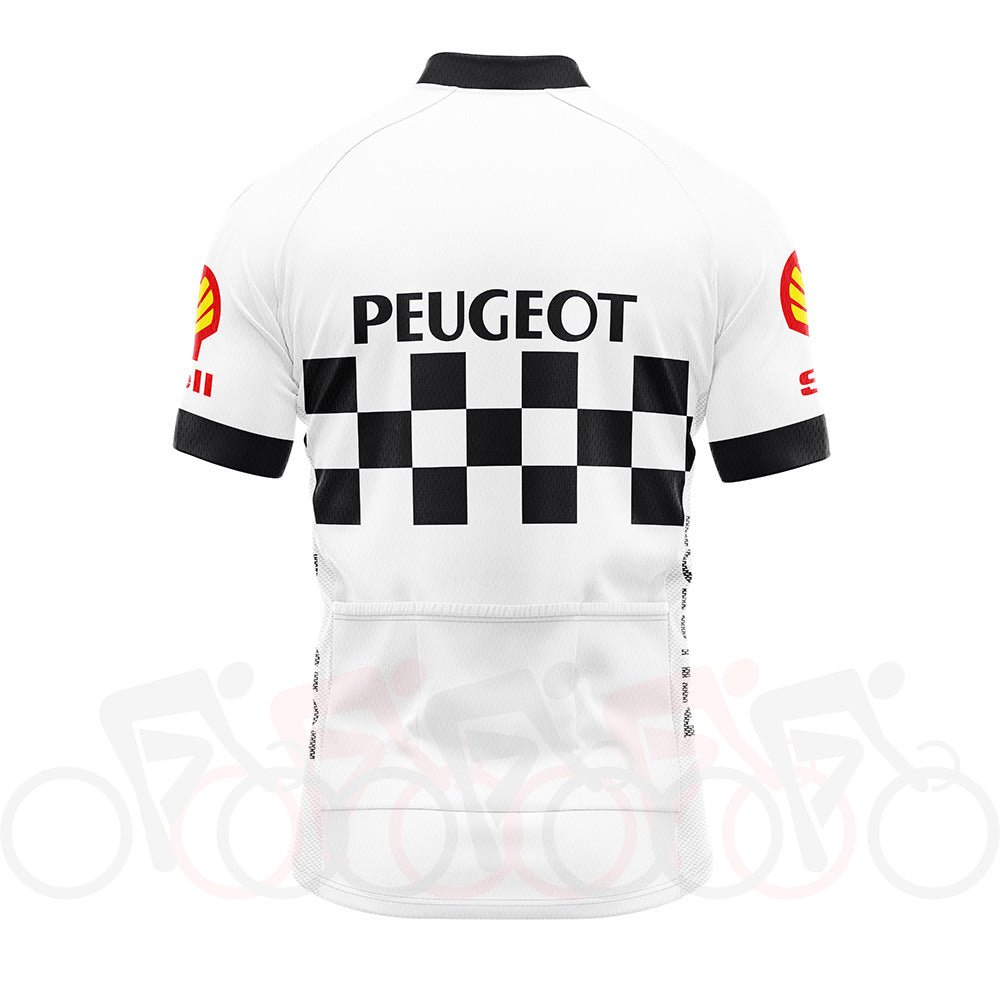 Peugeot Shell Retro Cycling Jersey Retro Cycling Jersey - Retro Peloton