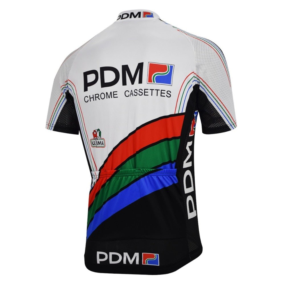 quipe Cycliste PDM (Chrome Cassettes) Retro Cycling Jersey Retro Cycling Jersey - Retro Peloton