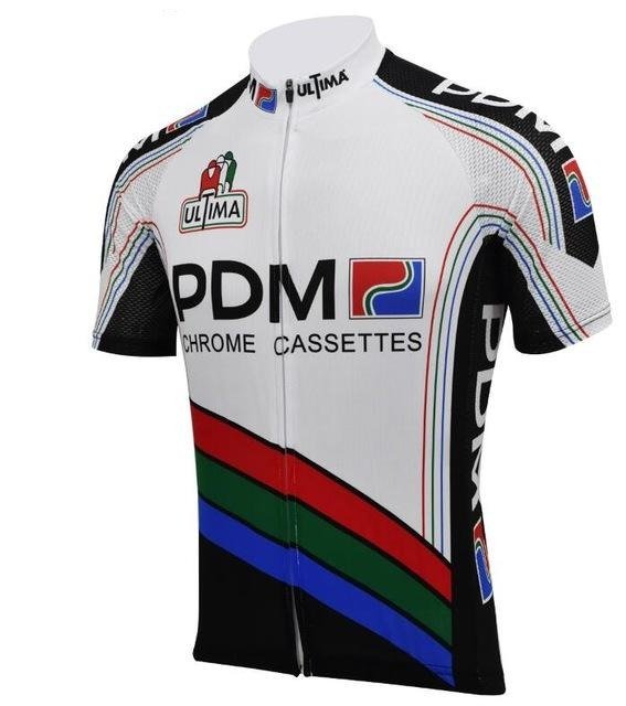 quipe Cycliste PDM (Chrome Cassettes) Retro Cycling Jersey Retro Cycling Jersey - Retro Peloton