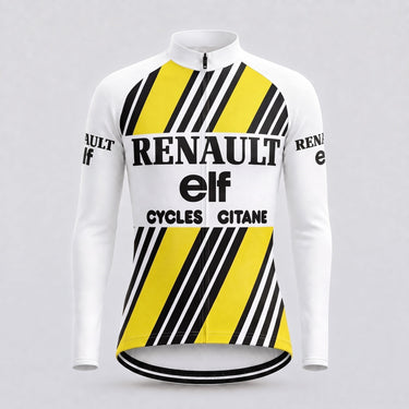 Renault Elf Gitane Retro Cycling Jersey Retro Cycling Jersey- Retro Peloton