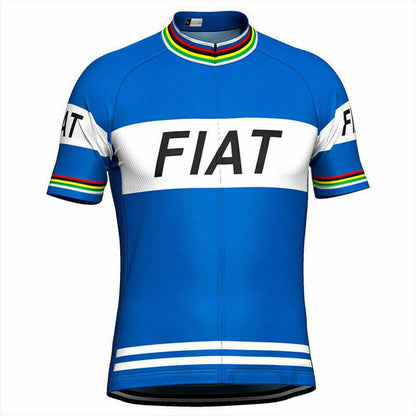 Fiat France Retro Cycling Jersey 1977