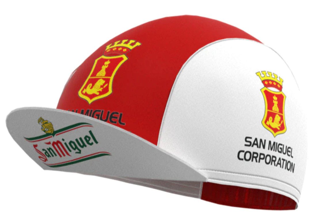 San Miguel Retro Cycling Cap Retro Cycling Caps - Retro Peloton