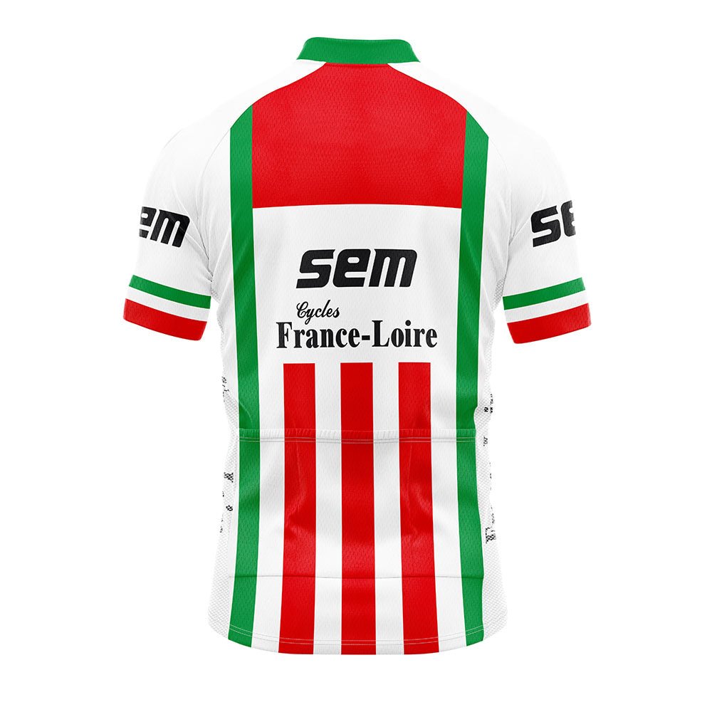 Sem - France Loire Retro Cycling Jersey Retro Cycling Jersey - Retro Peloton