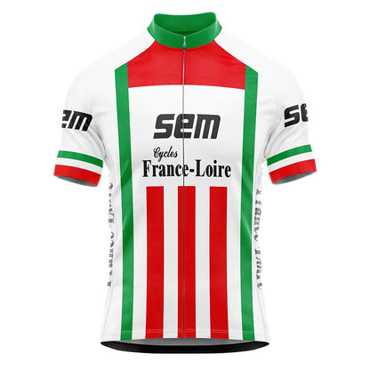 Sem - France Loire Retro Cycling Jersey Retro Cycling Jersey - Retro Peloton