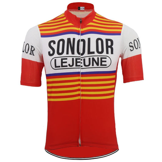 Sonolor Lejeune Retro Cycling Jersey Retro Cycling Jersey - Retro Peloton