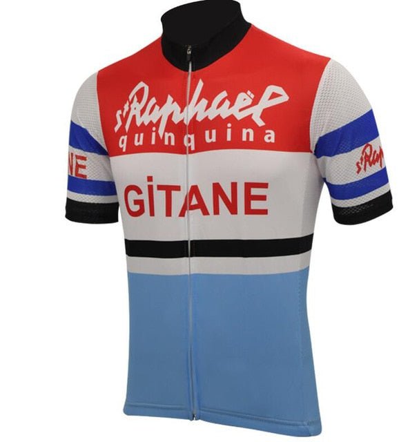 St Raphael Quinquina Gitane Retro Cycling Jersey Retro Cycling Jersey - Retro Peloton