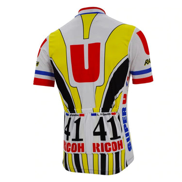 Super U Raleigh 1989 Retro Cycling Jersey Retro Cycling Jersey- Retro Peloton