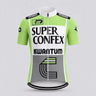 Superconfex Retro Cycling Jersey - Short sleeve front