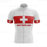 Swiss Small Flag Cycling Jersey Set Retro Cycling Set - Retro Peloton