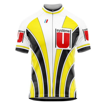 Systeme U retro cycling jersey Retro Cycling Jersey - Retro Peloton