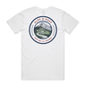 TDLC Alpe D'Huez Premium White T-shirt T-shirt - Retro Peloton