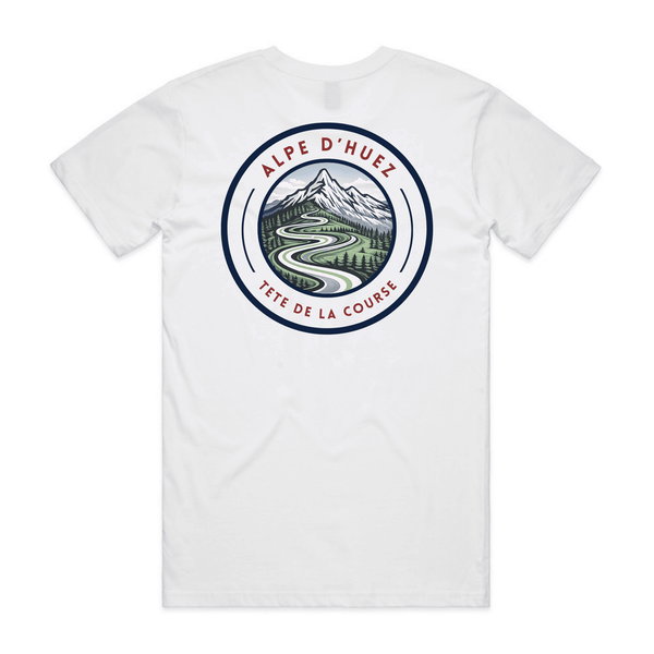 TDLC Alpe D'Huez Premium White T-shirt