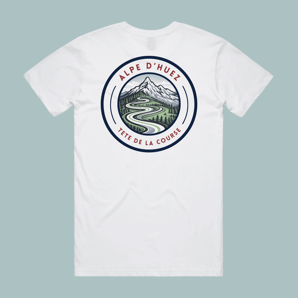 Camiseta TDLC Alpe D'Huez Premium White