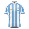 TDLC Argentina 1986 - Maradona 10 Retro Cycling Jersey Cycling Jersey- Retro Peloton