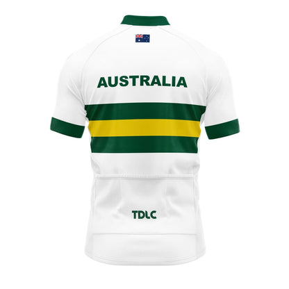 TDLC Australia Retro Cycling Jersey Retro Cycling Jersey - Retro Peloton