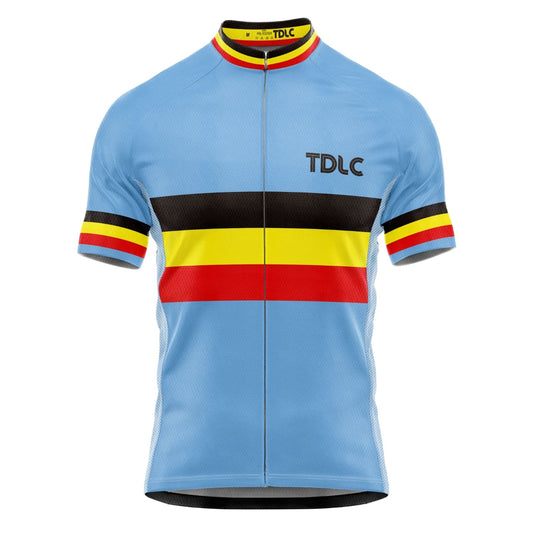 TDLC Belgium Cycling Jersey Retro Cycling Jersey - Retro Peloton