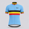 TDLC Belgium Retro Cycling Jersey - Short sleeve front