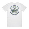 TDLC Col Du Galibier Premium White T-shirt T-shirt - Retro Peloton
