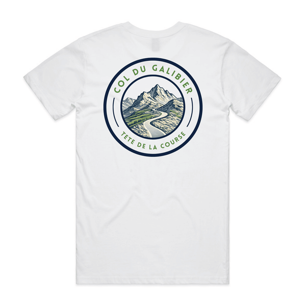 TDLC Col du Galibier Premium White T-shirt