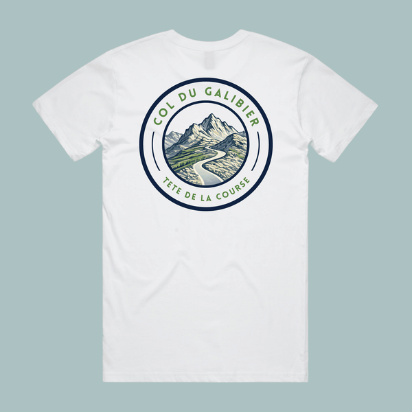 Camiseta TDLC Col Du Galibier Premium White