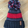 TDLC Col Striped Big Bobble Hat Headwear - Retro Peloton