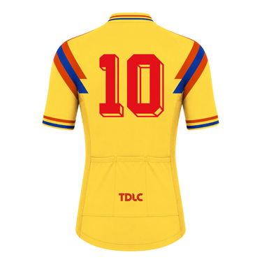 TDLC Colombia 1990 - Valderrama 10 Retro Cycling Jersey Cycling Jersey - Retro Peloton